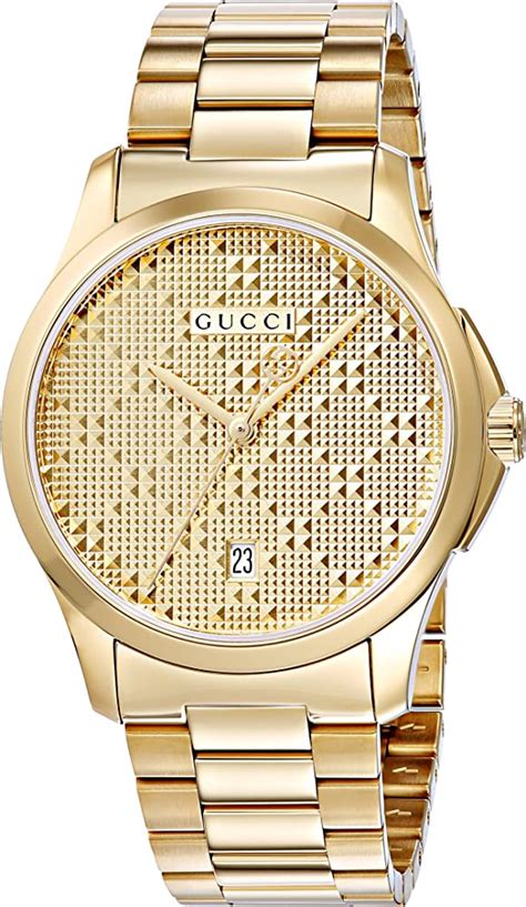 reloj gucci mujer dorado precio|correa de reloj Gucci.